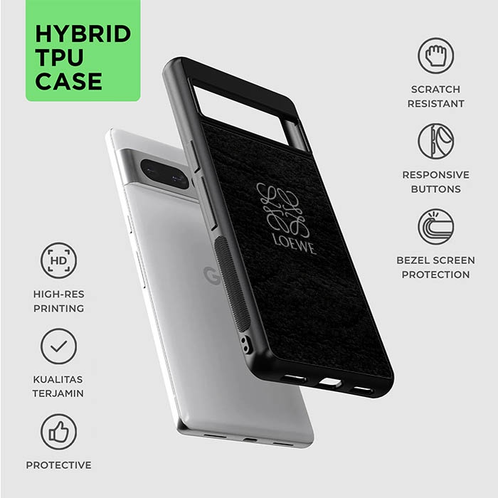 Softcase Hardcase Casing Custom Google Pixel 9 8 8A 7 7A 6 6A 5 5A 4 4A 3 3A 2 Pro XL Fold Logo Loew