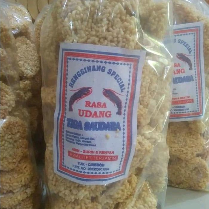 

Rengginang Rasa Udang Gurih Khas Cirebon 500 Gram