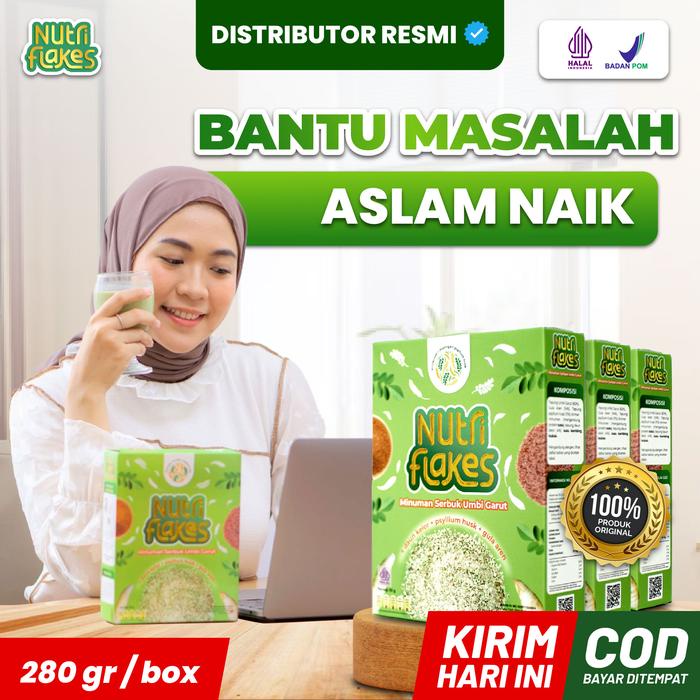

Sereal Nutriflakes Original 280 gram Distributor Resmi Nutriflakes Umbi Garut Halal BPOM [ ] Paket 3