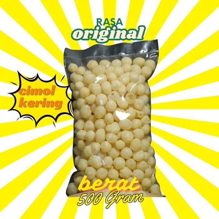 

500 Gram Cimol Kering / Lewo Original / Keripik cimol kering / original