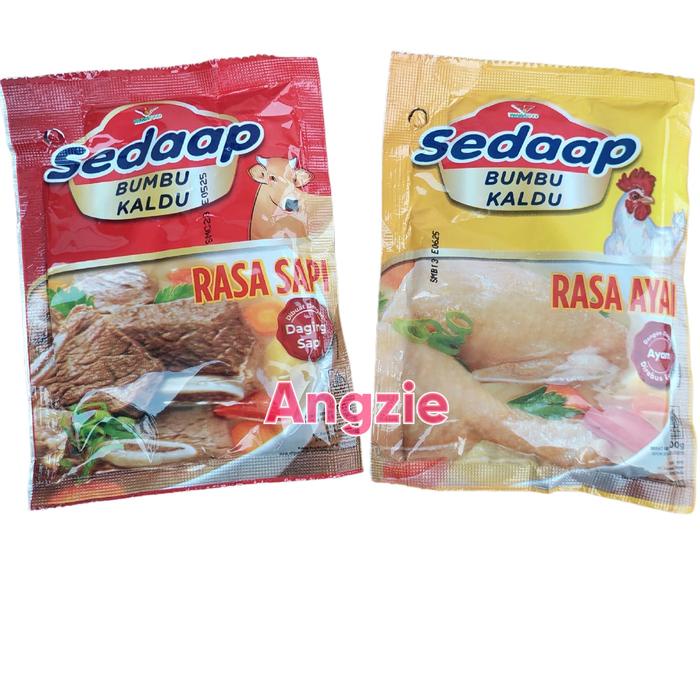 

8 pcs Bumbu kaldu Sedaap kemasan 100 gr