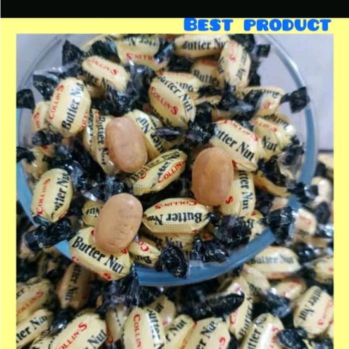 

collins permen kacang sak isi 144 pcs Candy Food Manis