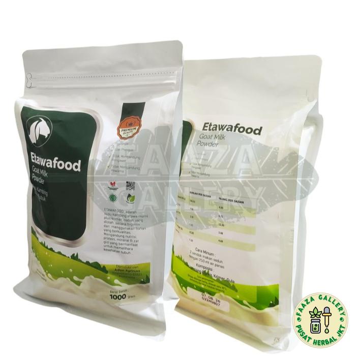 

ETAWAFOOD 1000gr Susu Kambing Etawa Bubuk Asli Original Manfaat dan Untuk Kesehatan Tubuh Original