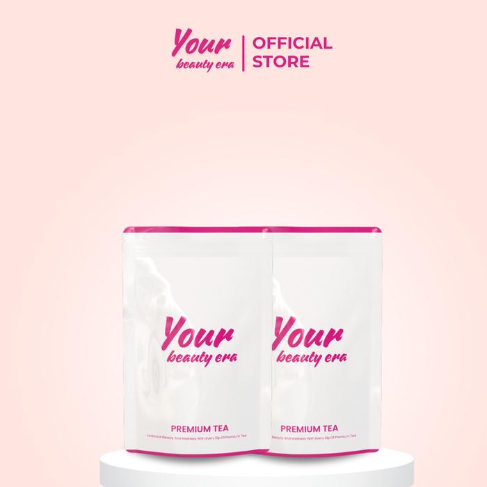 

Your Beauty Era - 2 Pouch Isi 20 Tea Bag Teh Hijau Melati Herbal