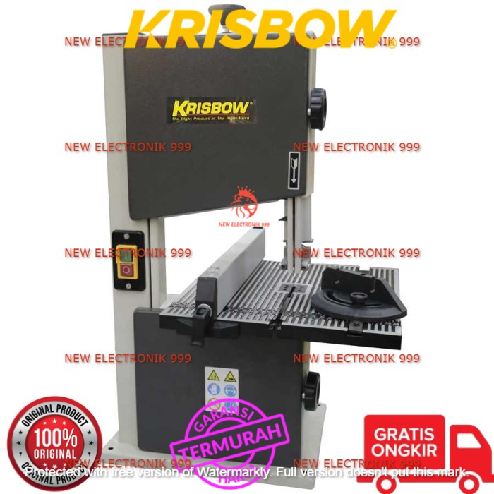 KRISBOW *MINI WOOD BANDSAW 8 INCH 220V 10154454
