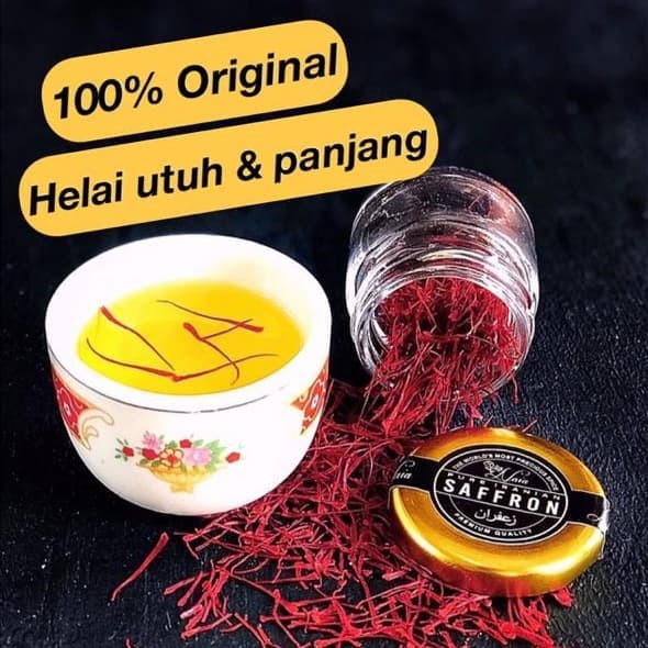 

Sale! Saffron Iran 1 Gr Super Negin (Grade Tertinggi) Original