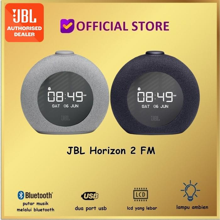 Terlaris Jbl Horizon 2 Bluetooth Speaker Clock Fm Radio With Usb Charging Antena Adaptor Antena