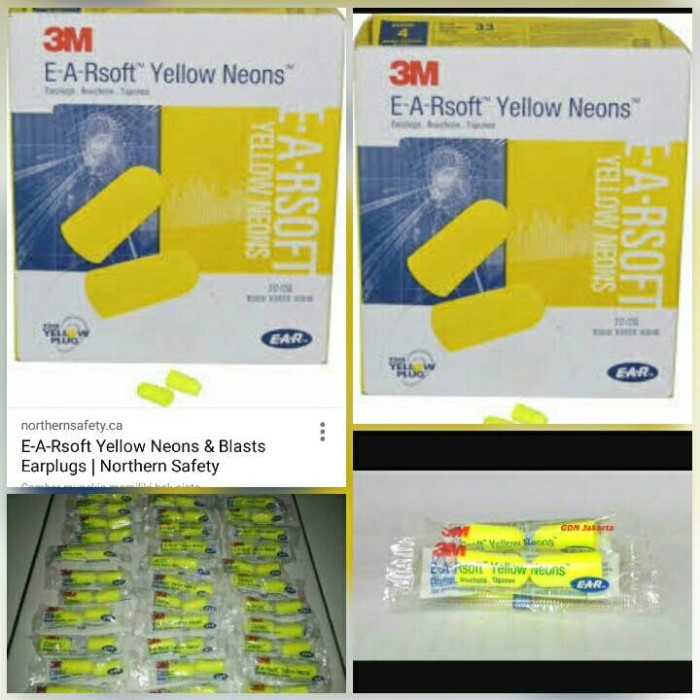 earplug 3m 1 box 200
