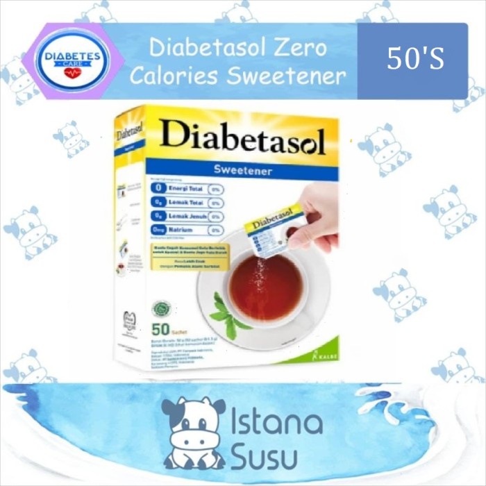 

Sale! Diabetasol Zero Calorie Sweetener 50 X 1,5 Gr