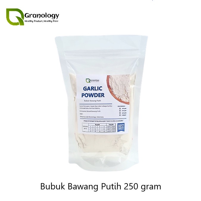 

Sale! Bubuk Bawang Putih / Garlic Powder (250 Gram) By Granology