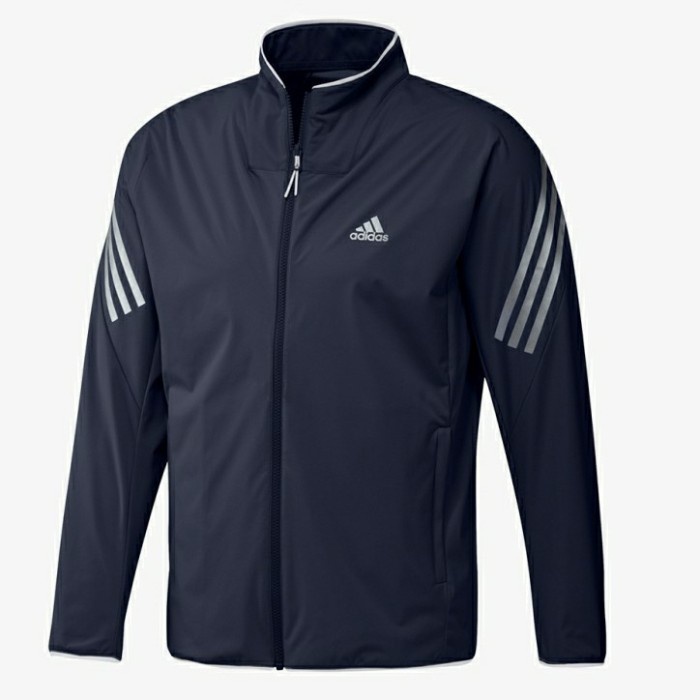 TERBARU JAKET GOLF PRIA ADIDAS Wind Jacket Men's Jacket - Navy ORIGINAL