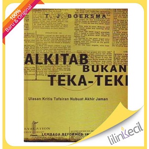 

Alkitab Bukan Teka-Teki (T.J. Boersma)