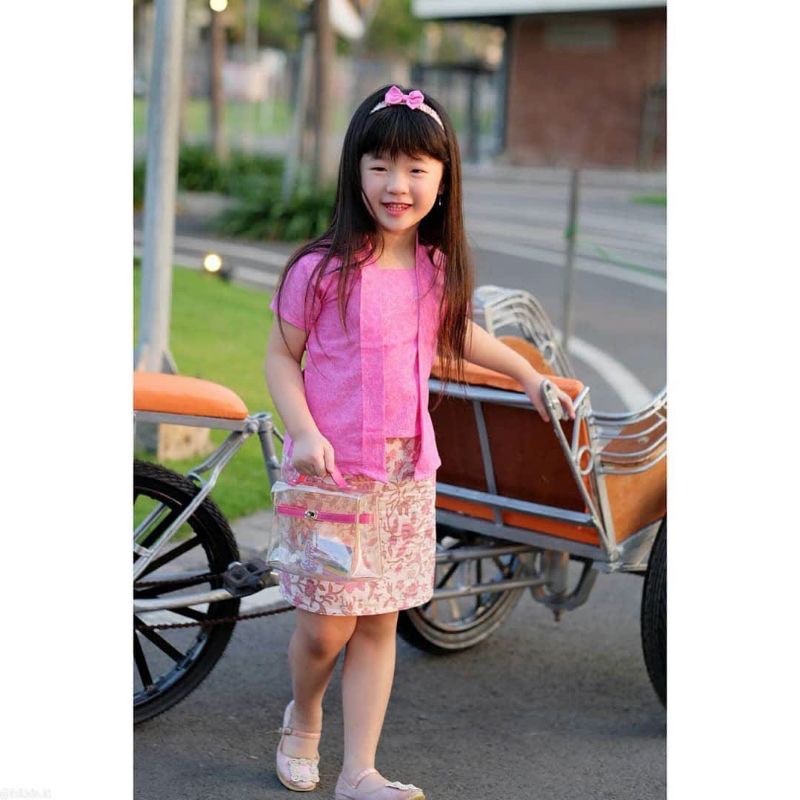 NEW Set Kebaya Anak Perempuan Caca Kids / Kebaya Anak Kutubaru / Kebaya Anak Kartini