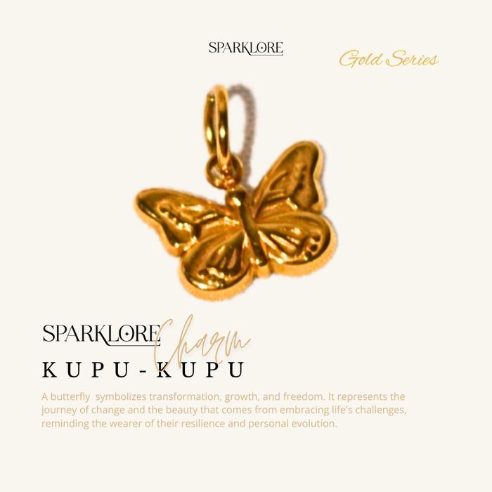 

Terlaris Sparklore Special Charm Gold Titanium Gold Plated 18k Waterproof - Charm Pendant Spesial