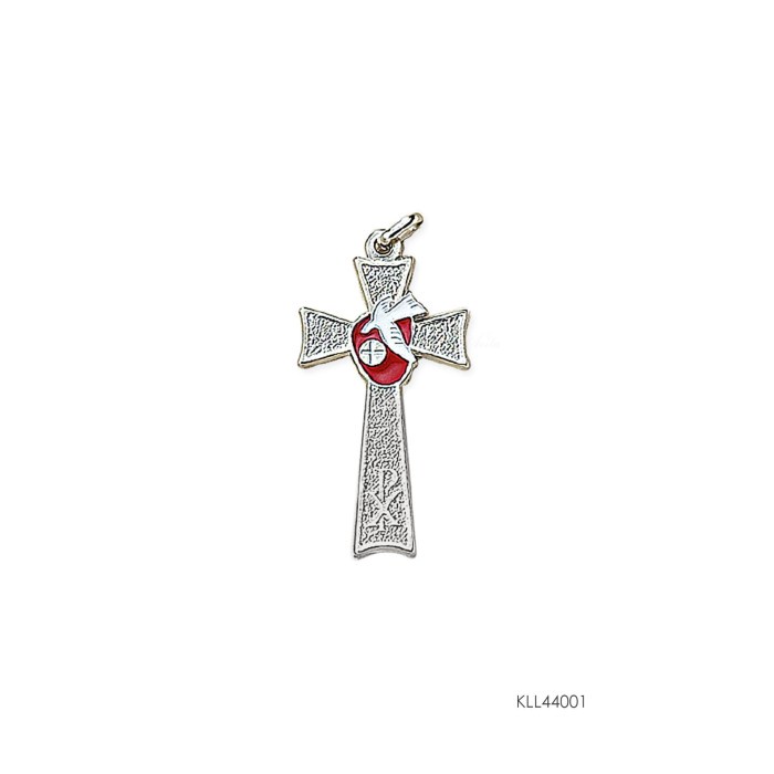 

Terlaris Bandul Salib Roh Kudus dan Hosti 5 x 2.8 cm Toko Rohani SALE