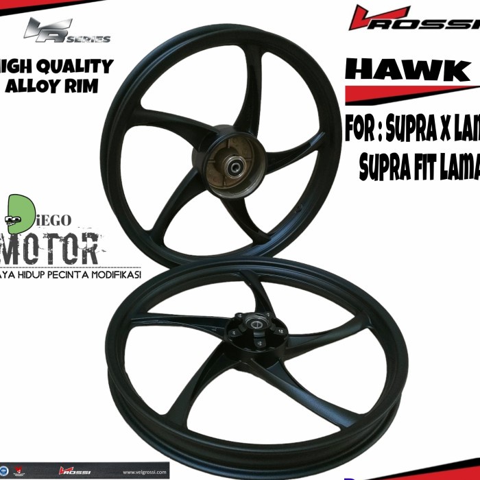 Stok Terbatas Velg Racing Honda Supra X 100 Lama - Supra Fit Lama Set Depan Belakang
