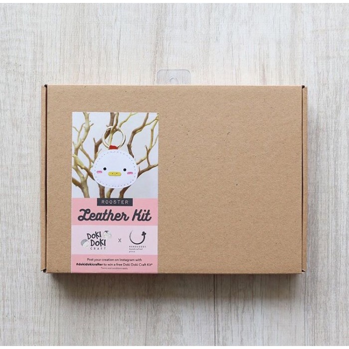 

Terlaris Leather kit ayam keyring craft gantungan kerajinan tangan diy kulit SALE