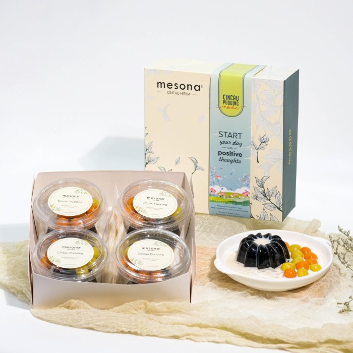 

HAMPERS 4 Cup Dessert Box - Cincau Hitam Mesona