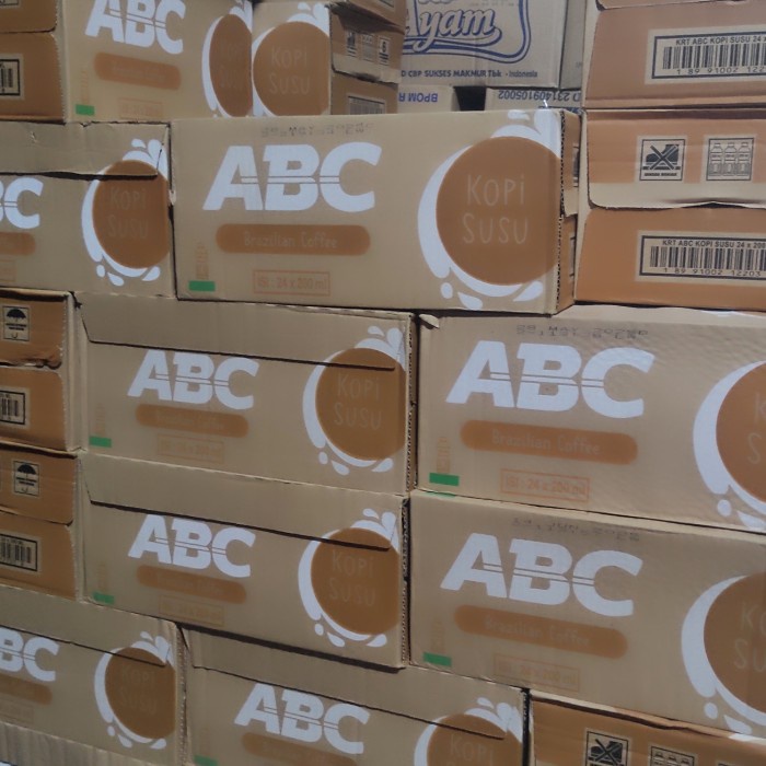 

Kopi ABC Pet Botol Ready To Drink 200ml - 1 dus isi 24 pcs