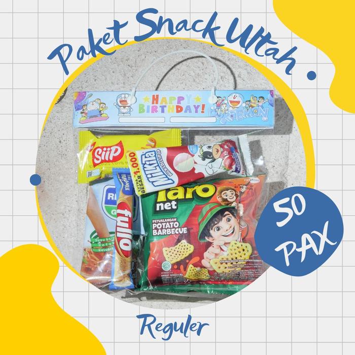 

SNACK ULANG TAHUN ANAK ISI 50 PAX ( REGULER )