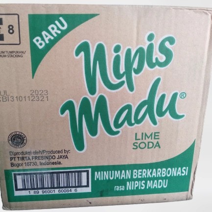 

Nipis Madu Lime Soda 330 ml x 12 Botol Per Dus