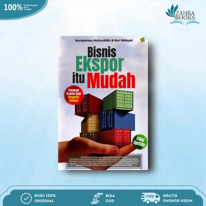 

SALE !!! BUKU BISNIS EKSPOR ITU MUDAH BY NURSYAMSU MAHYUDDIN & NUR HIDAYAT READYY