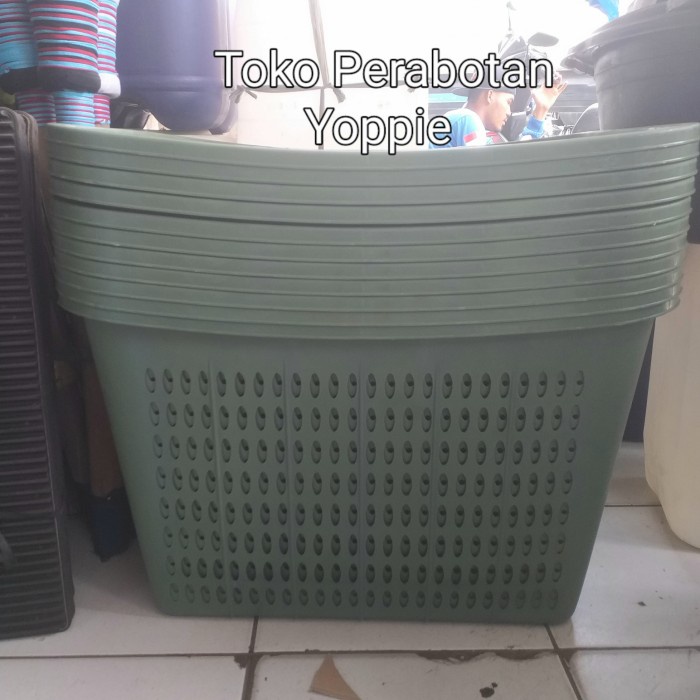 JTTOP" LAUNDRY BASKET - KERANJANG LAUNDRY- KERANJANG BAJU - KERANJANG PLASTIK