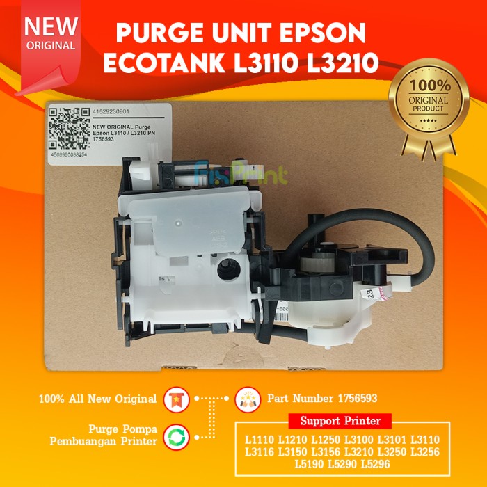 Purge Unit / Pompa Pembuangan Tinta Printer Epson L1110 L3110 L3150