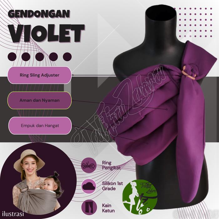 SALE  GENDONGAN BAYI RING SLING POLOS PREMIUM GENDONGAN BAYI RING SLING LAPISAN EMPUK DAN NYAMAN