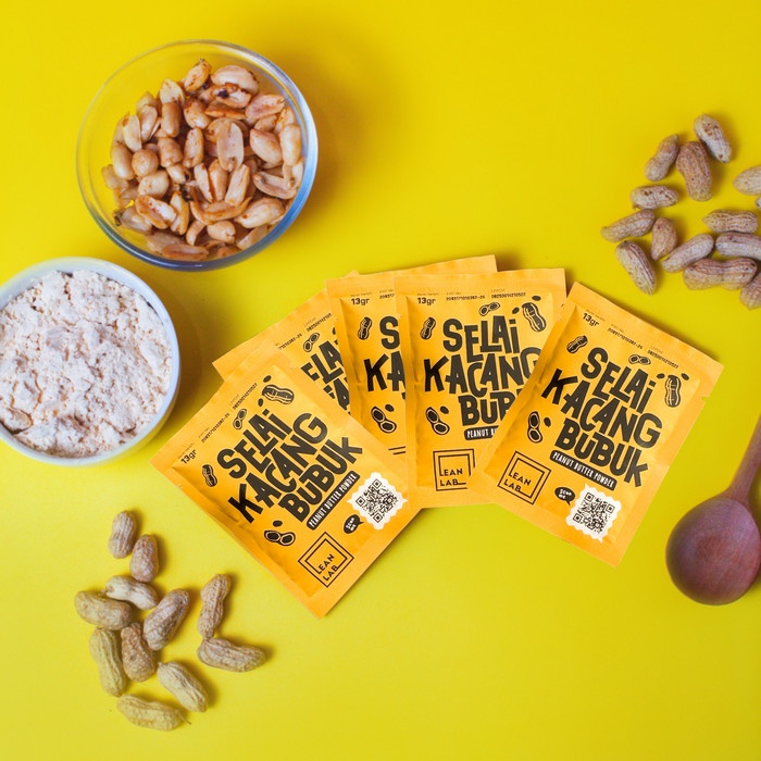 

Tersedia Lean Lab 2GO Selai Kacang (13gr x5) Peanut Butter Powder Rendah Kalori