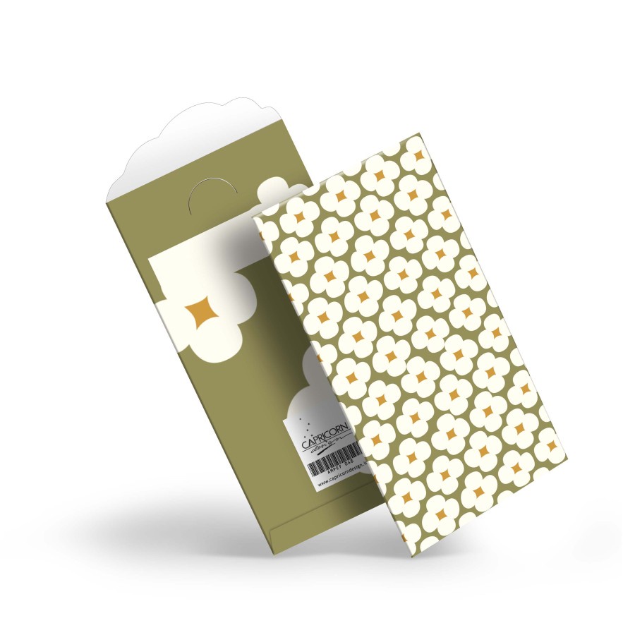 

Capricorn Design Amplop / Money Envelope Flowers Pattern isi 5 – AMPEF 048