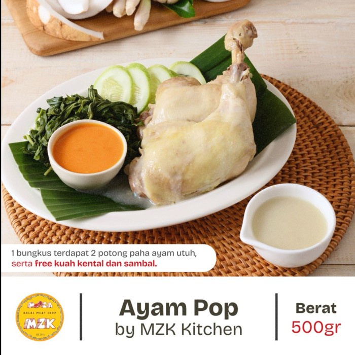 

READY STOK AYAM POP 500GR BY MZK KITCHEN READYY