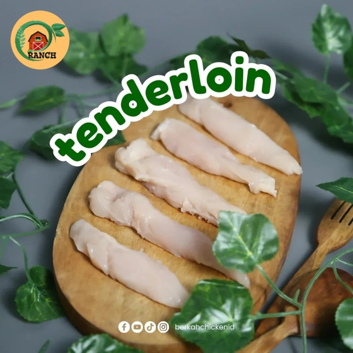 

READY STOK TENDERLOIN BERKAH CHICKEN ORGANIK FILLET DADA AYAM ORGANIK READYY