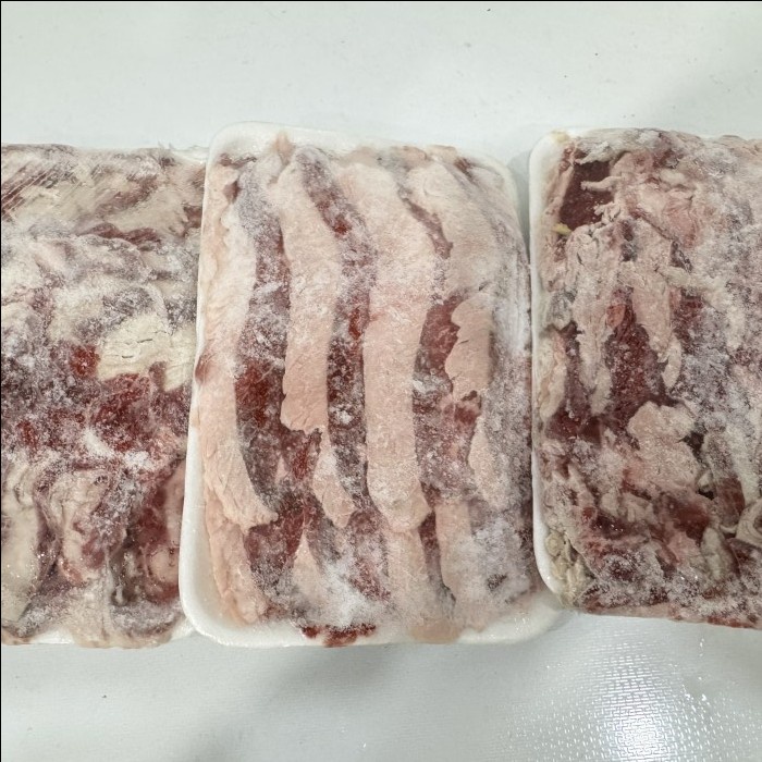 

DISKON SHORTPLATE BEEF AUSTRALIA / DAGING SAPI SLICE YOSHINOYA KEMASAN 500 GRAM READYY