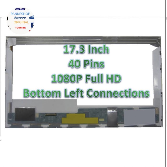 SALE TERBARU LAYAR LCD LED 17.3 STANDAR 40 PIN FULL HD 1920 X 1080 N173HGE-L11 READYY