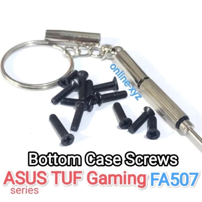 baut mur sekrup casing ASUS TUF A15 FA507 FA507R FA507RM FA507RE RR RC