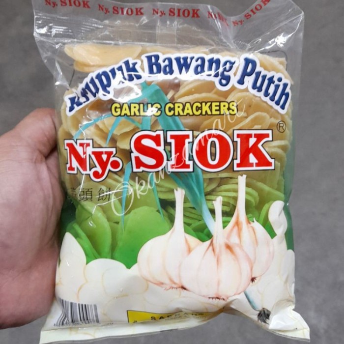 

SALE !!! NY SIOK KERUPUK BAWANG PUTIH 500GR READYY
