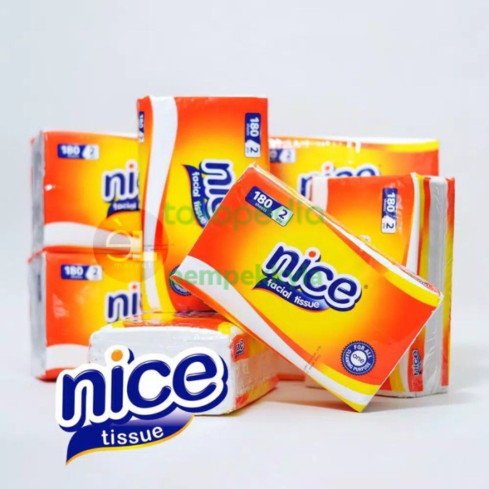 SALE  TISSUE NICE 180 SHEET 1 DUS 60 PCS READYY
