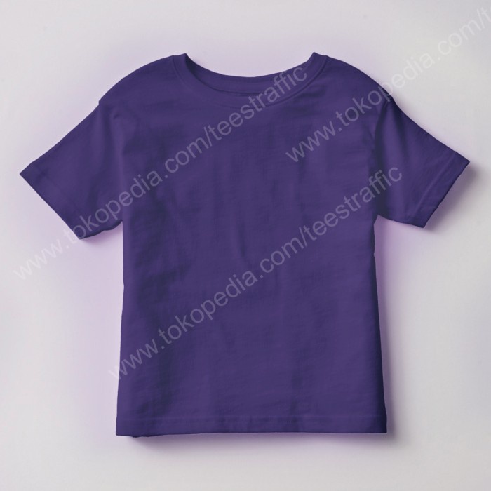 KAOS POLOS ANAK UNGU, PU004