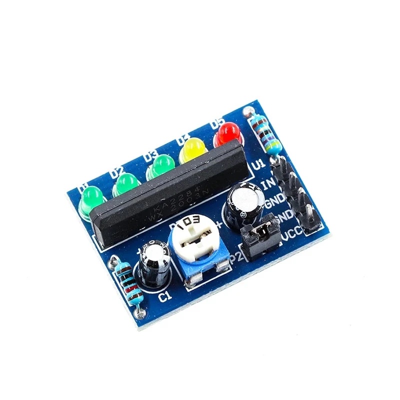 DC 3.5V-16V KA2284 Power Audio Voltage Level Indicator Battery Capacity Red Green LED for Voltmeter 