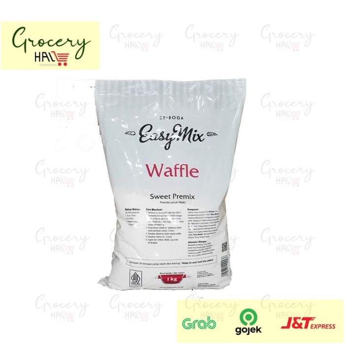 

SALE !!! SRIBOGA EASYMIX WAFFLE INSTANT 1 KG READYY