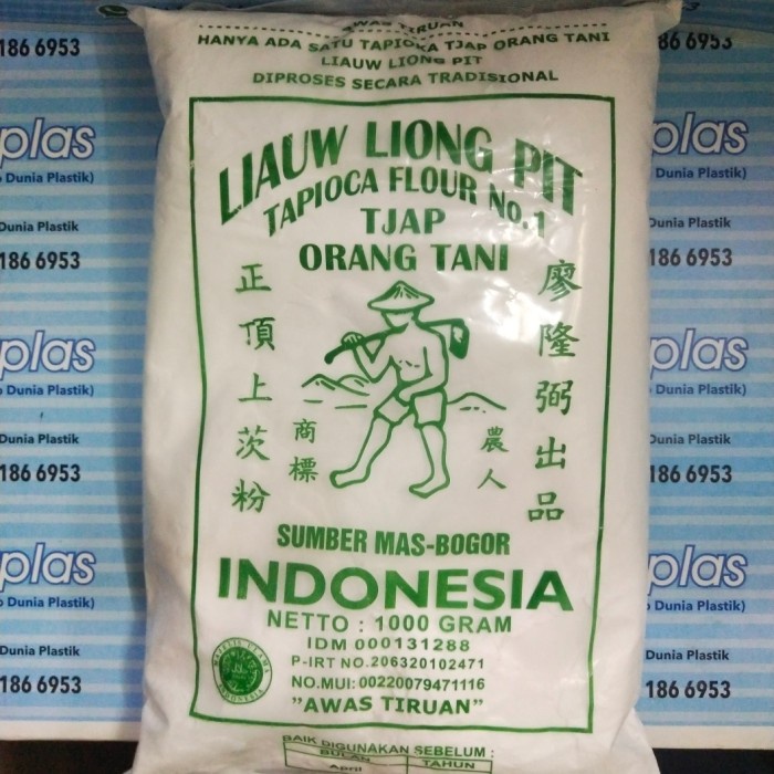 

SALE !!! TEPUNG SAGU LIAUW LIONG PIT 1 KG TEPUNG TAPIOKA READYY