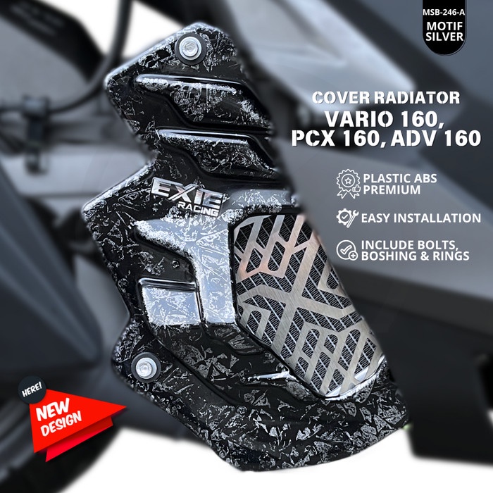 COVER RADIATOR VARIO 160 AIRSCOOP - TUTUP RADIATOR VARIO