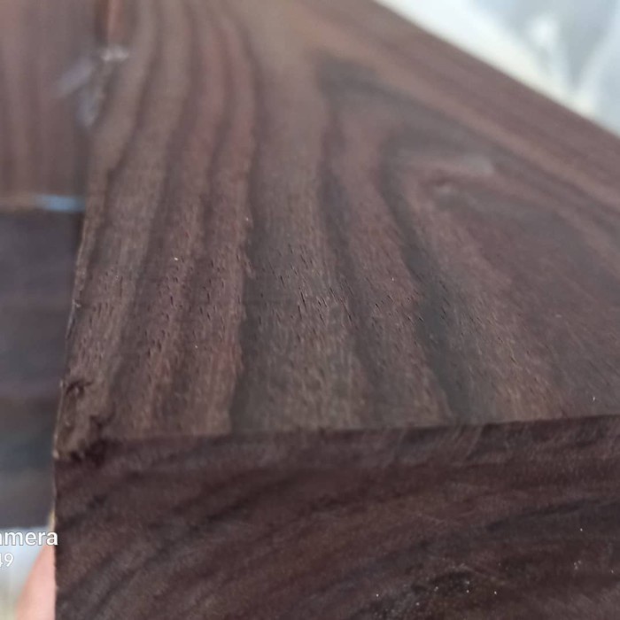 Bahan kerajinan kayu sonokeling, Papan kayu sonokeling ful galih hitam