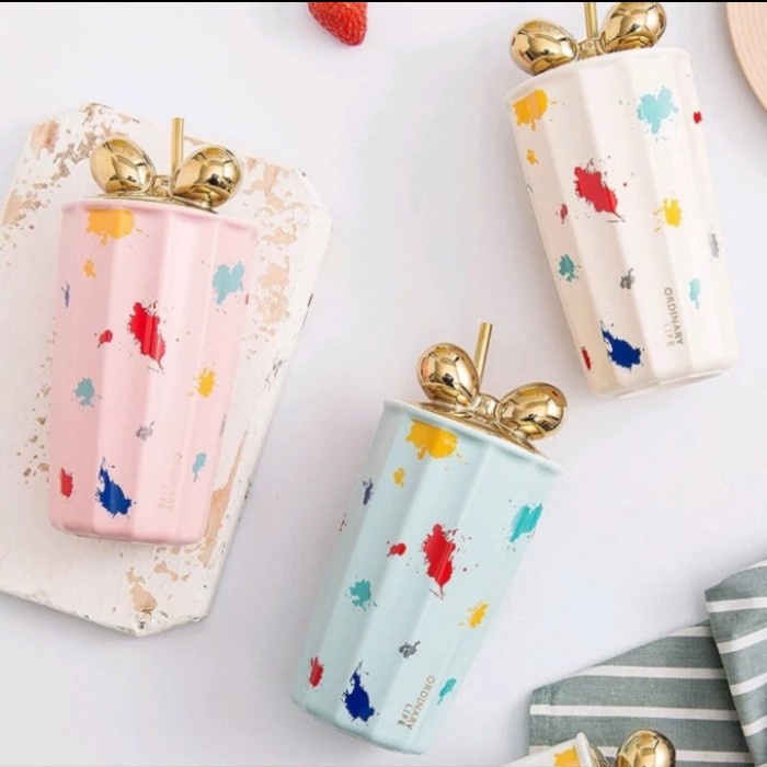 MUG PITA RAINBOW/GELAS KERAMIK UNIK/MUG GIFT