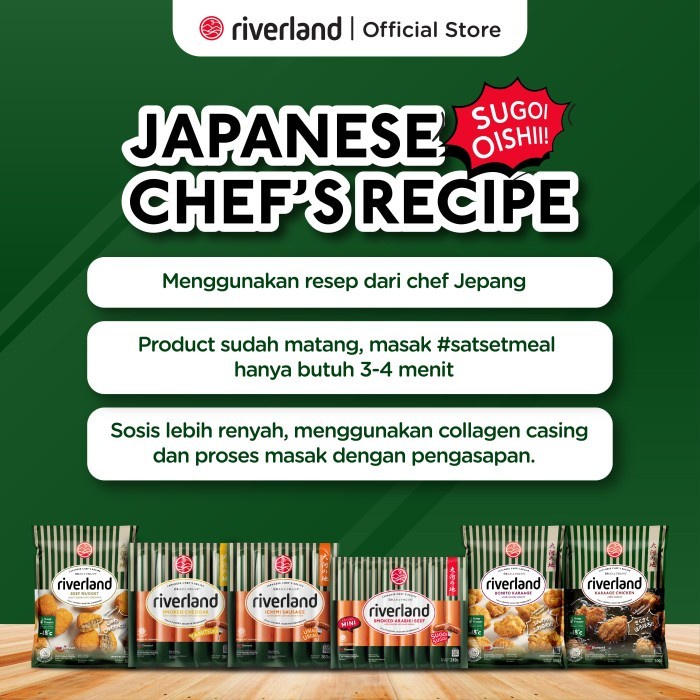 

READY STOK RIVERLAND CHICKEN TATSUTA KARAAGE 500 GR AYAM KARAGE 500 GRAM READYY