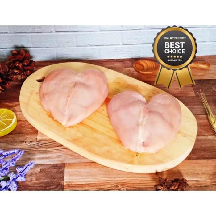 

READY STOK DADA FILLET AYAM ORGANIK (500-600GR) BY LACTO FARM READYY