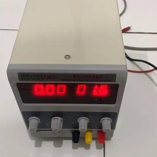READY STOK DC POWER SUPPLY HP KOOCU 1502DD DIGITAL 2AMPER POWER SUPPLY HP POWER SUPLY LAPTOR POWER