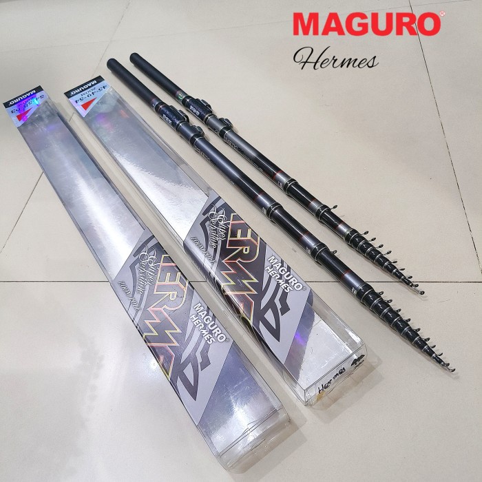 Joran pancing tegek 6.3 meter custom kolong maguro zoom full carbon