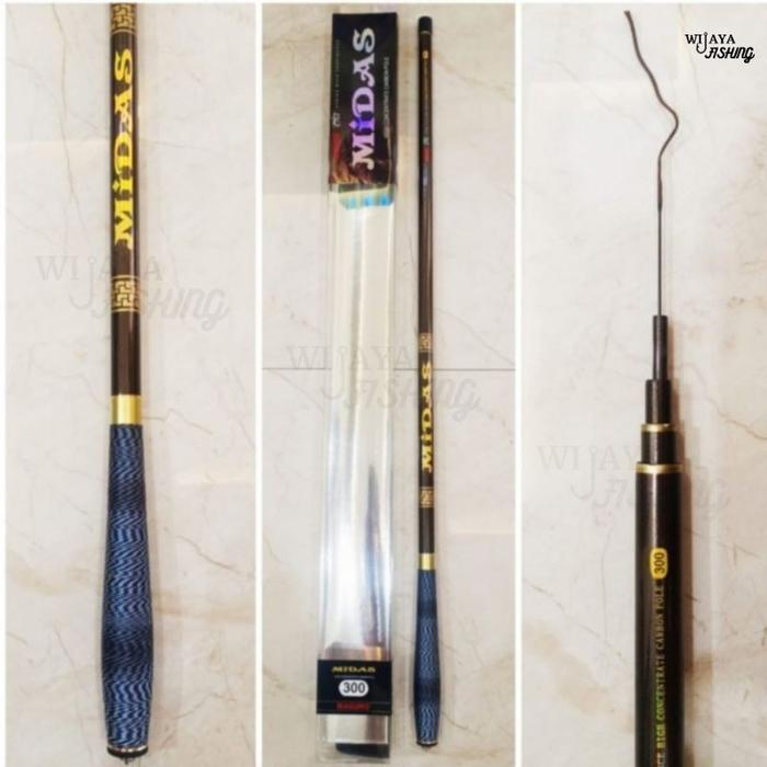 Joran Tegek MAGURO das Pole Rod Mancing Galatama Kolam Ruas Panjang Wijaya Fishing Pancing